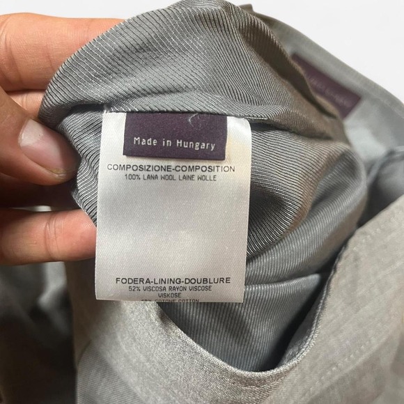 Stella McCartney grey wool pencil skirt - Picture 7 of 7